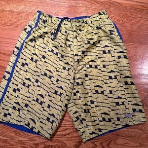 Nike swim shorts size large